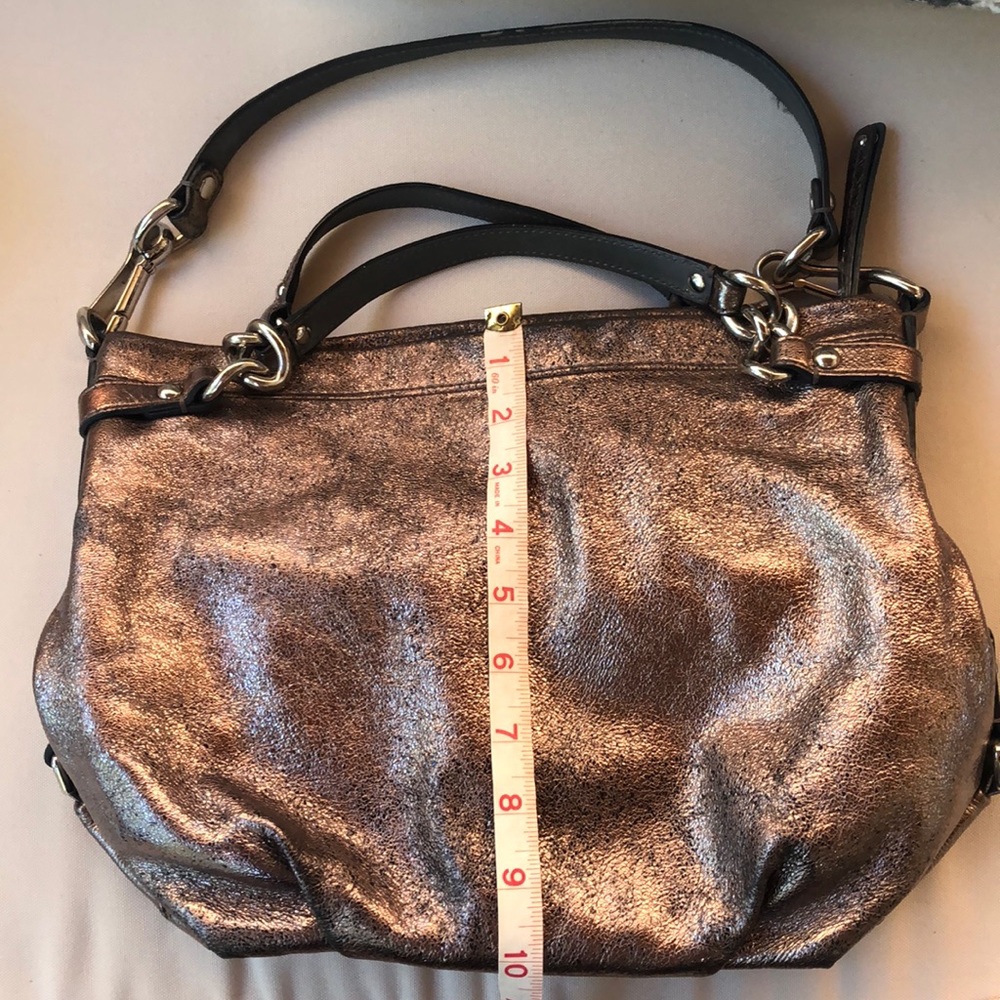 Metallic Coach Purse - Picture 4 of 6